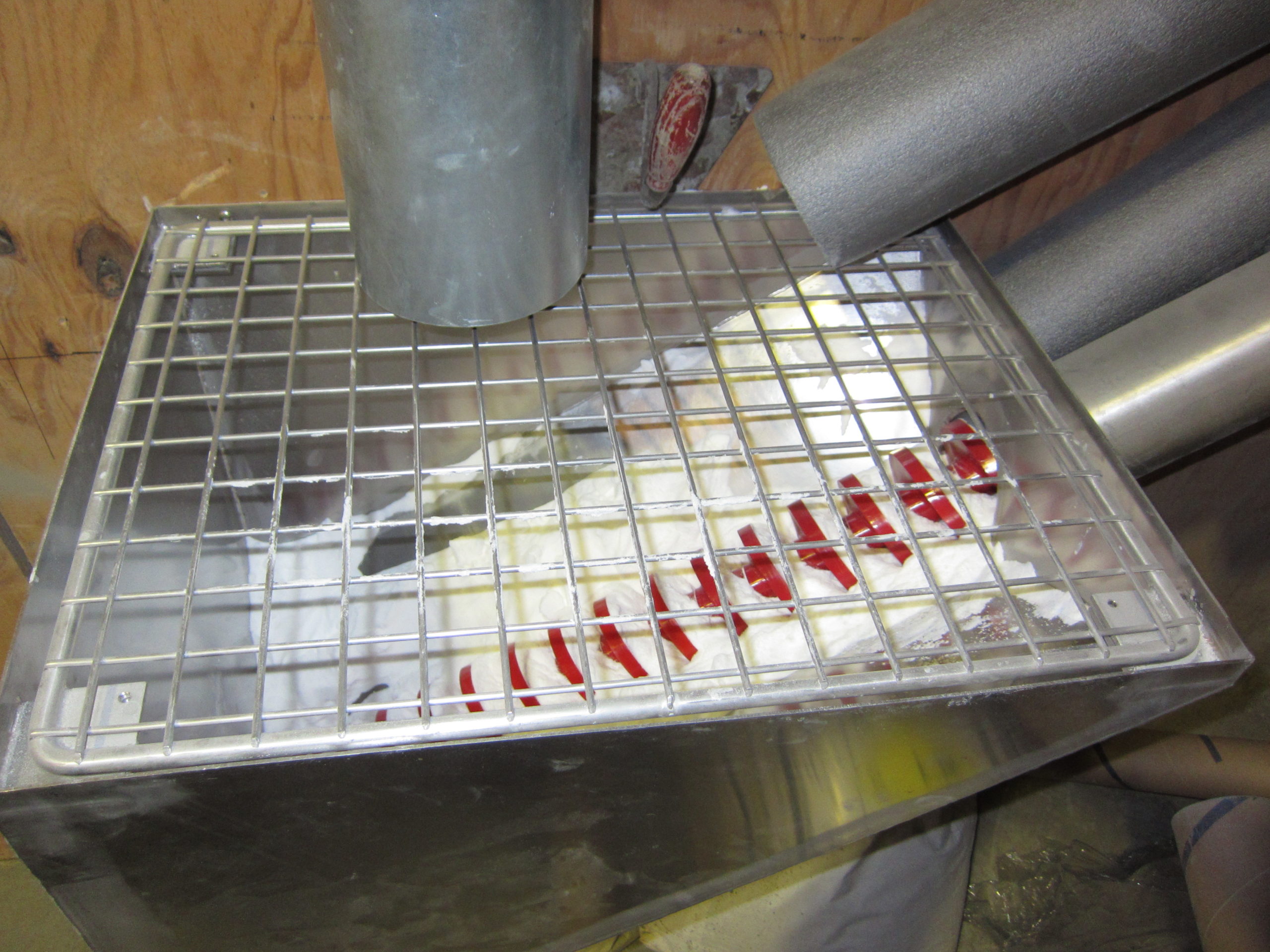 Convoyeur à vis modulaire pour poudre